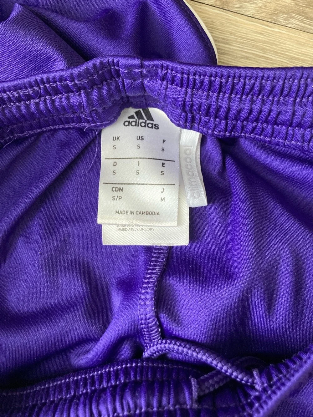adidas Men’s 3-Pack Athletic Shorts — Black, Purple, White